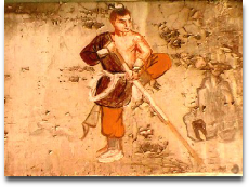 Shaolin dharma hall painting